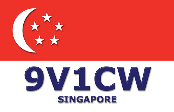 9V1CW QSL